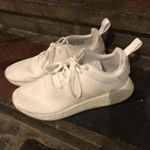 White like new in box Adidas sneakers